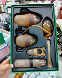 Coffret d’alimentation bébé en silicone – pratique et complet